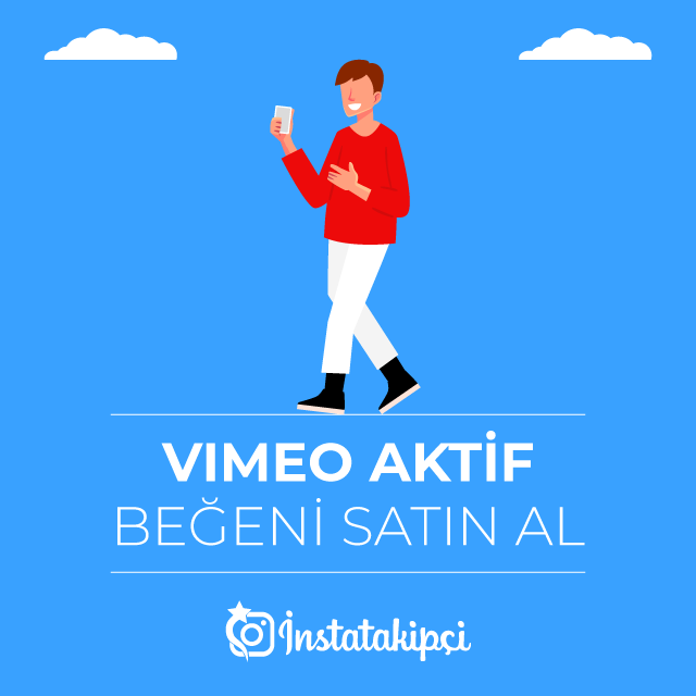 Vimeo Aktif Aktif Beğeni Satın Al