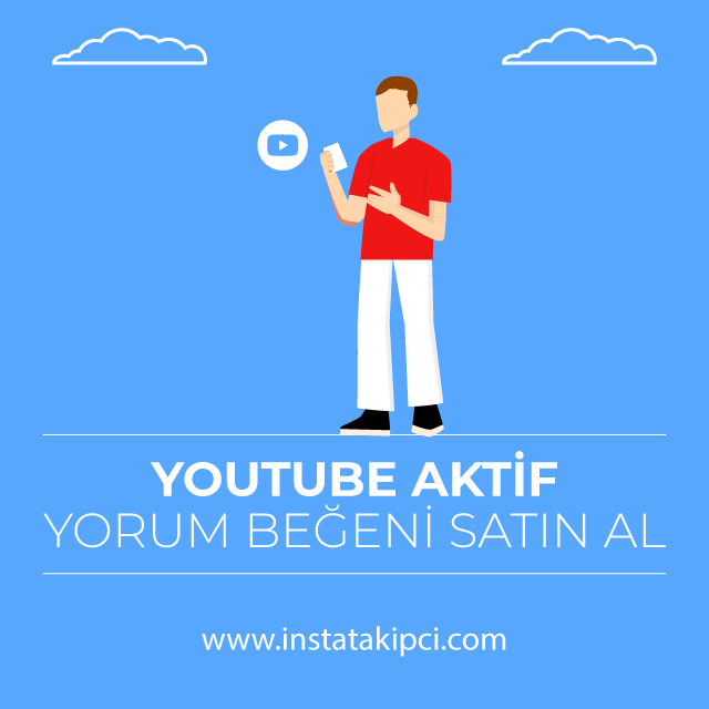 youtube aktif yorum beğeni satın al